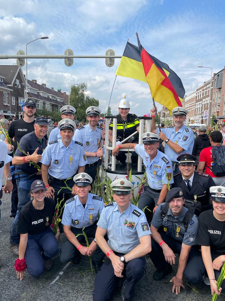 IPA-Marschgruppe beim 4 Daagse 2023 in Nijmegen