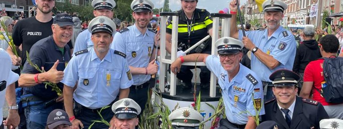 IPA-Marschgruppe beim 4 Daagse 2023 in Nijmegen