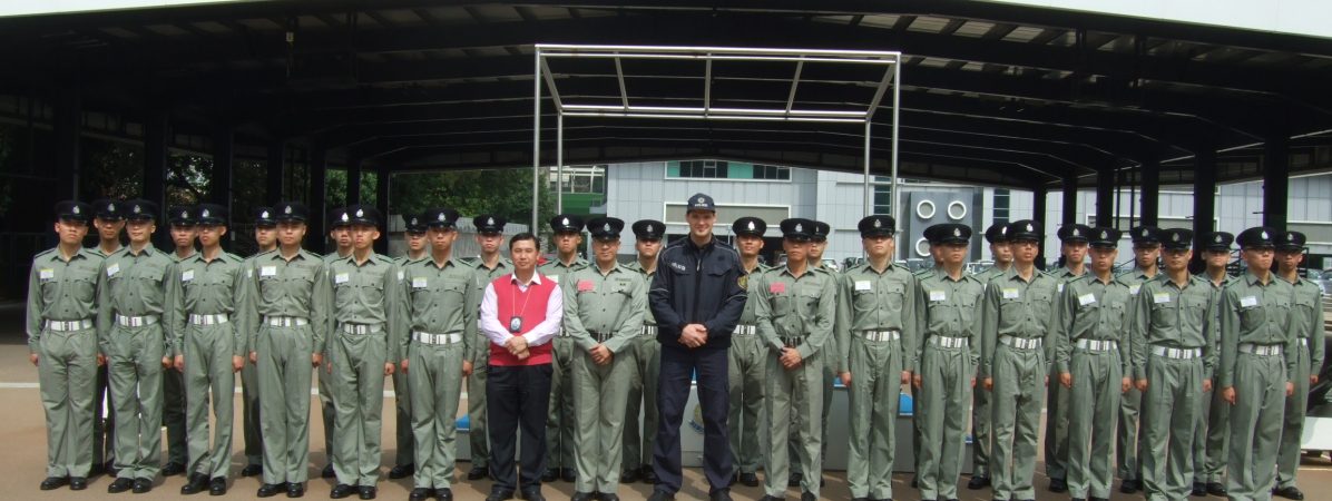 Carsten at Police College